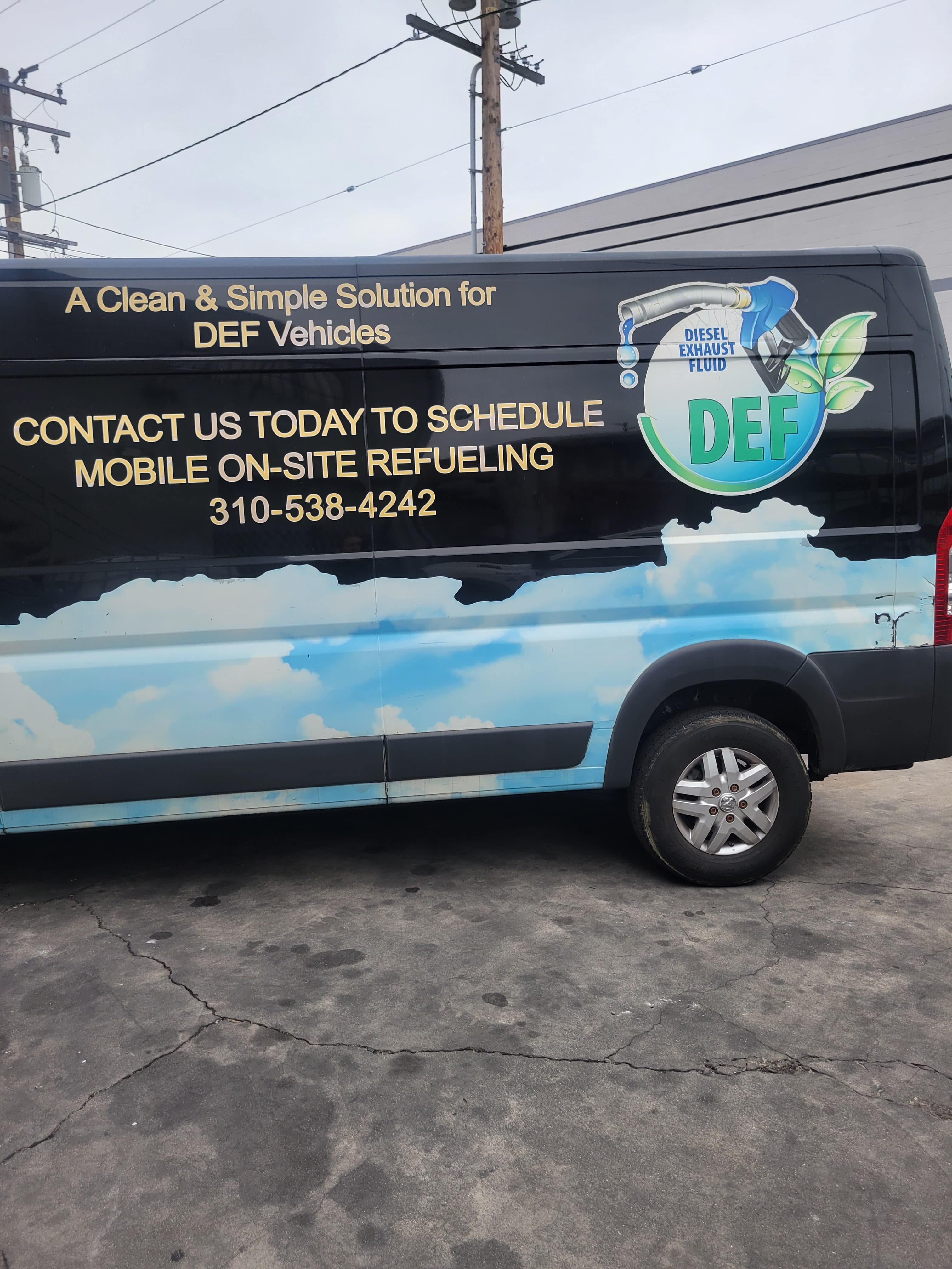 DEF Delivery Truck